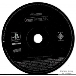Playstation 1 Demo Disc - Euro Demo 43