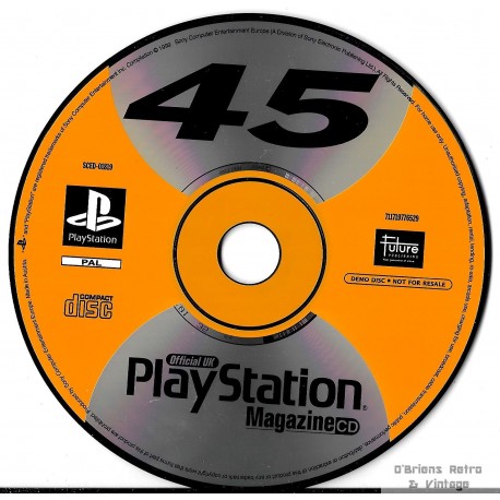 Official UK PlayStation Magazine CD - Nr. 45