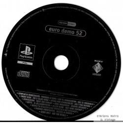 Playstation 1 Demo Disc - Euro Demo 52