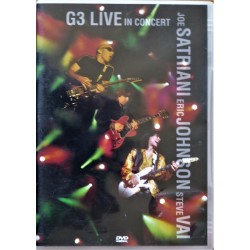 G 3 Live in Concert- Satriani-Johnson-Vai
