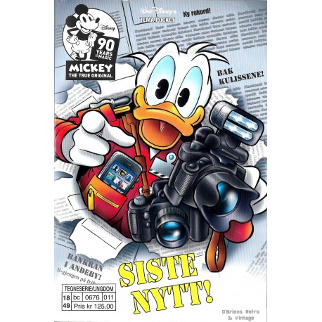 Walt Disney's Tema pocket: Siste nytt! - 2018