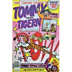 Tommy og Tigern- 1993- Nr. 1- Med poster