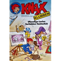 Knax- 1/ 1990- Ufyselige Lurius forfalsker fantastisk