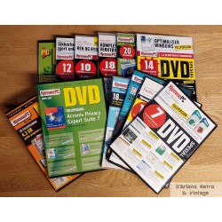 12 x Vedleggs-DVD-er fra Hjemme-PC