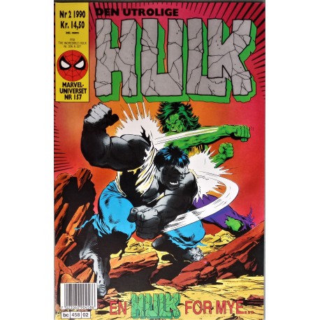 HULK - 1990 - Nr. 2 - De utstøtte