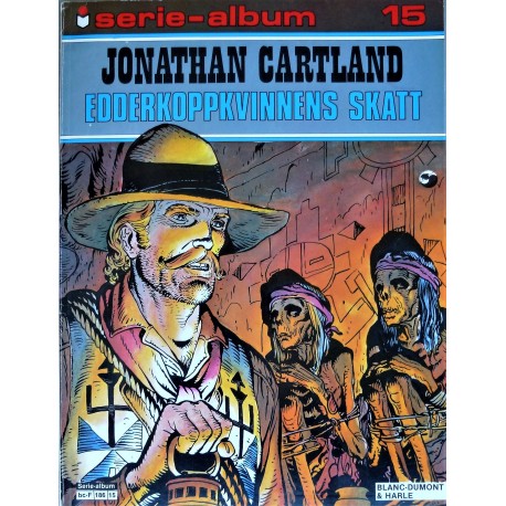 Serie-album Nr. 15- Jonathan Cartland- Edderkoppkvinnens skatt