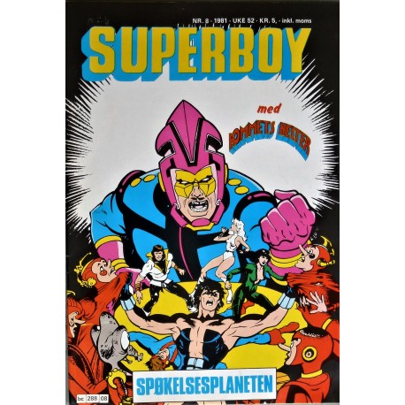 Superboy- 1981- Nr. 8- Spøkelsesplaneten