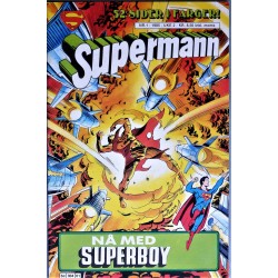 Supermann- 1985- Nr. 1- Nå med Superboy