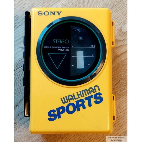Sony Walkman Sports - WM-35 - Stereo Cassette Player