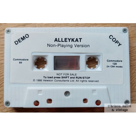 Alleykat - Non-Playing Version - Demo - Hewson Consultants - Commodore 64