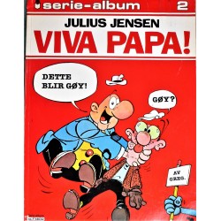 Serie-album Nr. 2- Julius Jensen- Viva Papa!