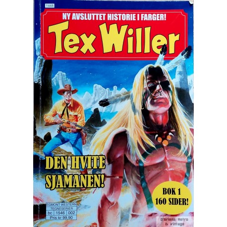 Tex Willer - Den hvite sjamanen - Bok Nr. 1