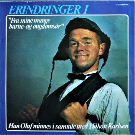 Erindringer 1- Oluf Arntzen i samtale med Håkon Karlsen (LP- vinyl)