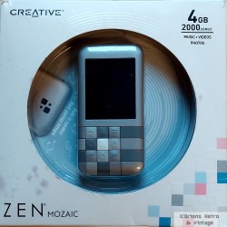 Creative Zen Mozaic - MP3-spiller - 4 GB - Komplett i eske