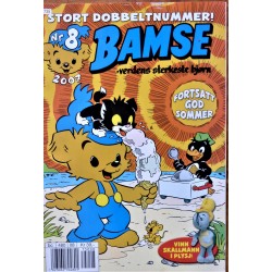 Bamse- 2007- Nr. 8- verdens sterkeste bjørn