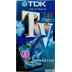 5 x TDK 240 minutter opptakskassetter - Nye og ubrukte