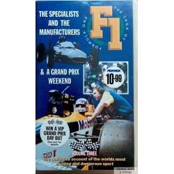 The Saga of F1 - The Specialists and the Manufacturers & A Grand Prix Weekend - VHS