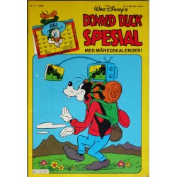 Donald Duck Spesial- 1979- Nr. 7 med månedskalender