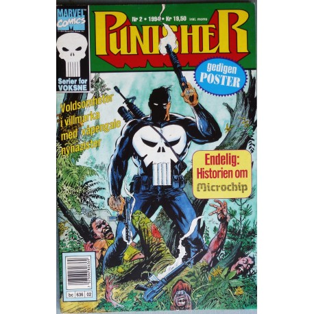 Punisher- 1994- Nr. 2- Med plakat