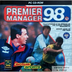 Premier Manager 98 - Gremlin Interactive - PC CD-ROM