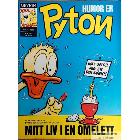 Pyton - 1986 - Nr. 1 - Første nummeret