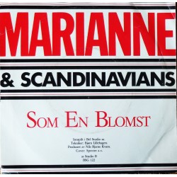 Marianne & Scandinavians- Som en blomst (Singel- vinyl)