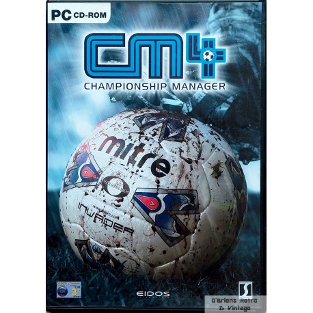 Championship Manager 4 - CM4 - Eidos - PC