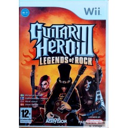 Nintendo Wii - Guitar Hero III - Legends of Rock - Activision