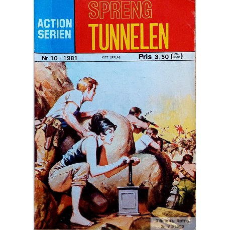 Action Serien - 1981 - Nr. 10 - Spreng tunnelen
