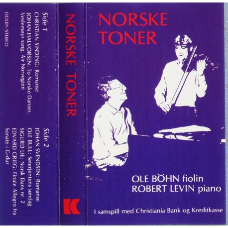 Ole Bøhn- Robert Levin- Norske toner