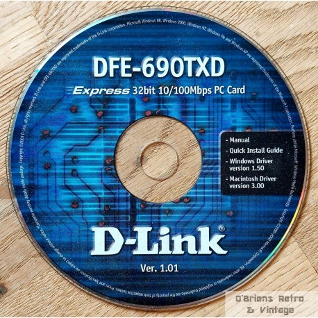 D-Link DFE-690TXD - Express - PC CD-ROM