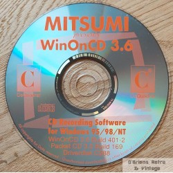 Mitsumi - WinOnCD 3.6 - CeQuadrat - PC CD-ROM