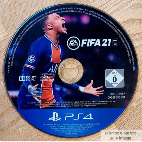 Playstation 4 - FIFA 21 - EA Sports
