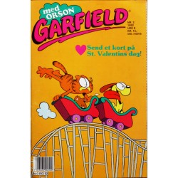 Garfield med Orson- 1992- Nr. 2- Med poster!
