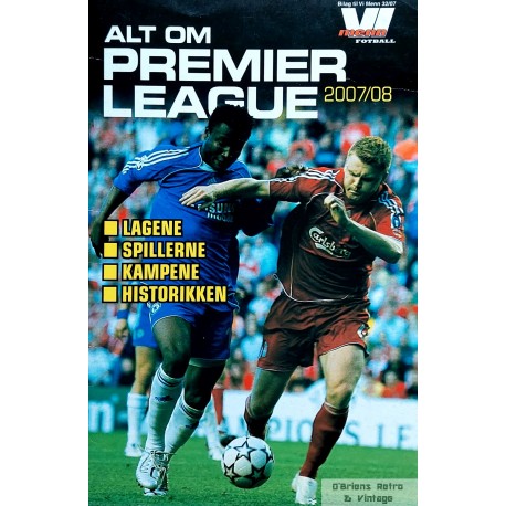 Alt om Premier League 2007 - 2008 - Vi menn fotball