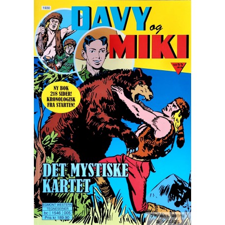 Davy og Miki - Bok nr. 22 - Det mystiske kartet