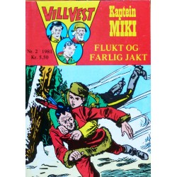Vill Vest- 1981- Nr. 2- Kaptein Miki