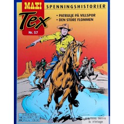 Maxi Tex - Nr. 57 - Patrulje på villspor - 2018