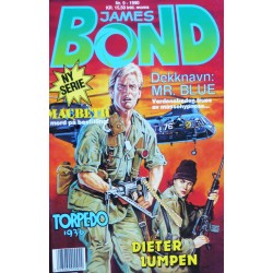 James Bond- 1990- Nr. 9- Dekknavn Mr. Blue