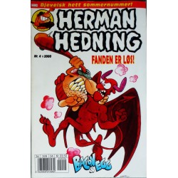Herman Hedning- 2000- Nr. 4- Fanden er løs!