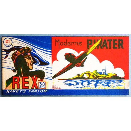 REX- Havets fantom- 1957- Nr. 21- Moderne pirater