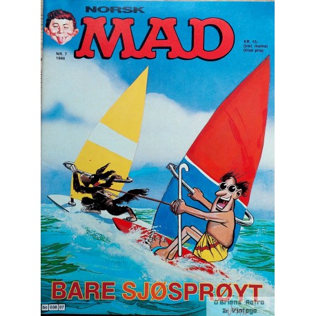 Norsk MAD - 1986 - Nr. 7 - Bare sjøsprøyt