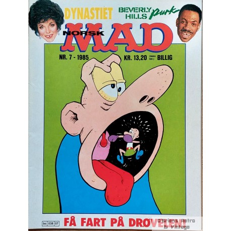 Norsk MAD - 1985 - Nr. 7 - Få fart på drøvelen!