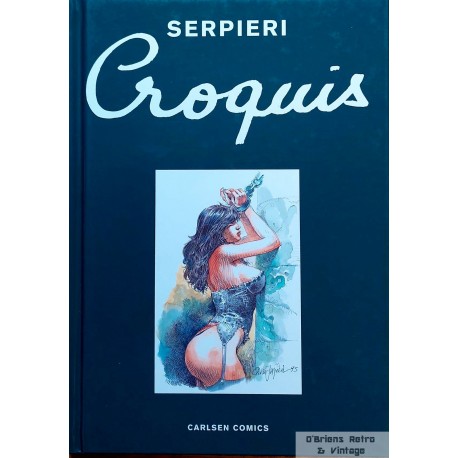Serpieri - Croquis - 1. opplag - 1995 - Dansk