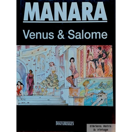 Manara - Venus & Salome - 1. opplag - 1994 - Dansk