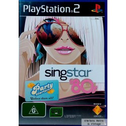 Singstar '80s - London Studio - Playstation 2