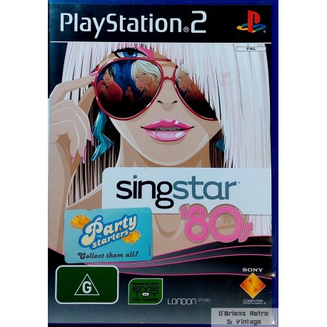 Singstar '80s - London Studio - Playstation 2