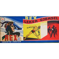 REX- Havets Fantom- 1957- Nr. 40- REX leker gjemsel