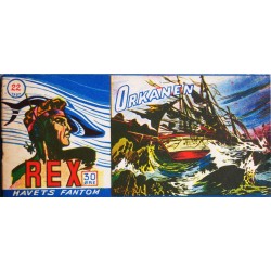 REX- Havets Fantom- 1957- Nr. 22- Orkanen