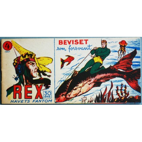 REX- Havets Fantom- 1957- Nr. 4- Beviset som forsvant